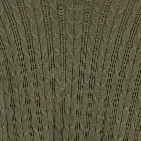 St. John's Bay Crew Neck, Cable Knit, Long Sleeve, Pullover Sweater in XLP/16P - Picture 13 of 13